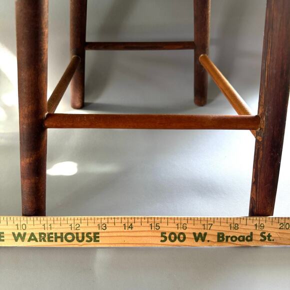 Antique Paris Mfg. Co. Child’s Wood Chair No. 240 South Paris Maine Dolls 1800s